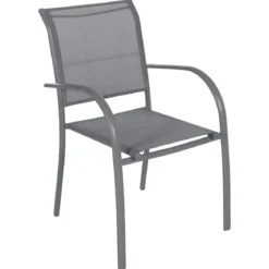 FAUTEUIL PIAZZA ARDOISE QUARTZ