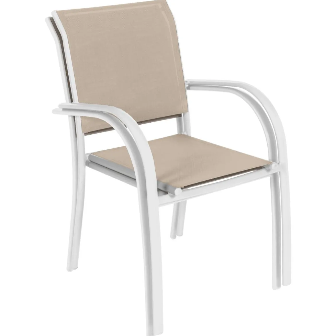 FAUTEUIL PIAZZA LIN BLANC