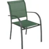 FAUTEUIL PIAZZA OLIVE GRAPHITE