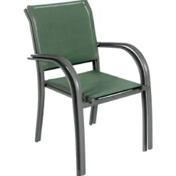 FAUTEUIL PIAZZA OLIVE GRAPHITE