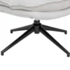 FAUTEUIL PIVOTANT HARPER  BEIGE
