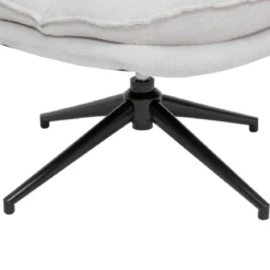 FAUTEUIL PIVOTANT HARPER BEIGE