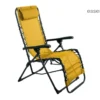 FAUTEUIL RELAX MARBELLA TEXALINE JAUNE ACIER