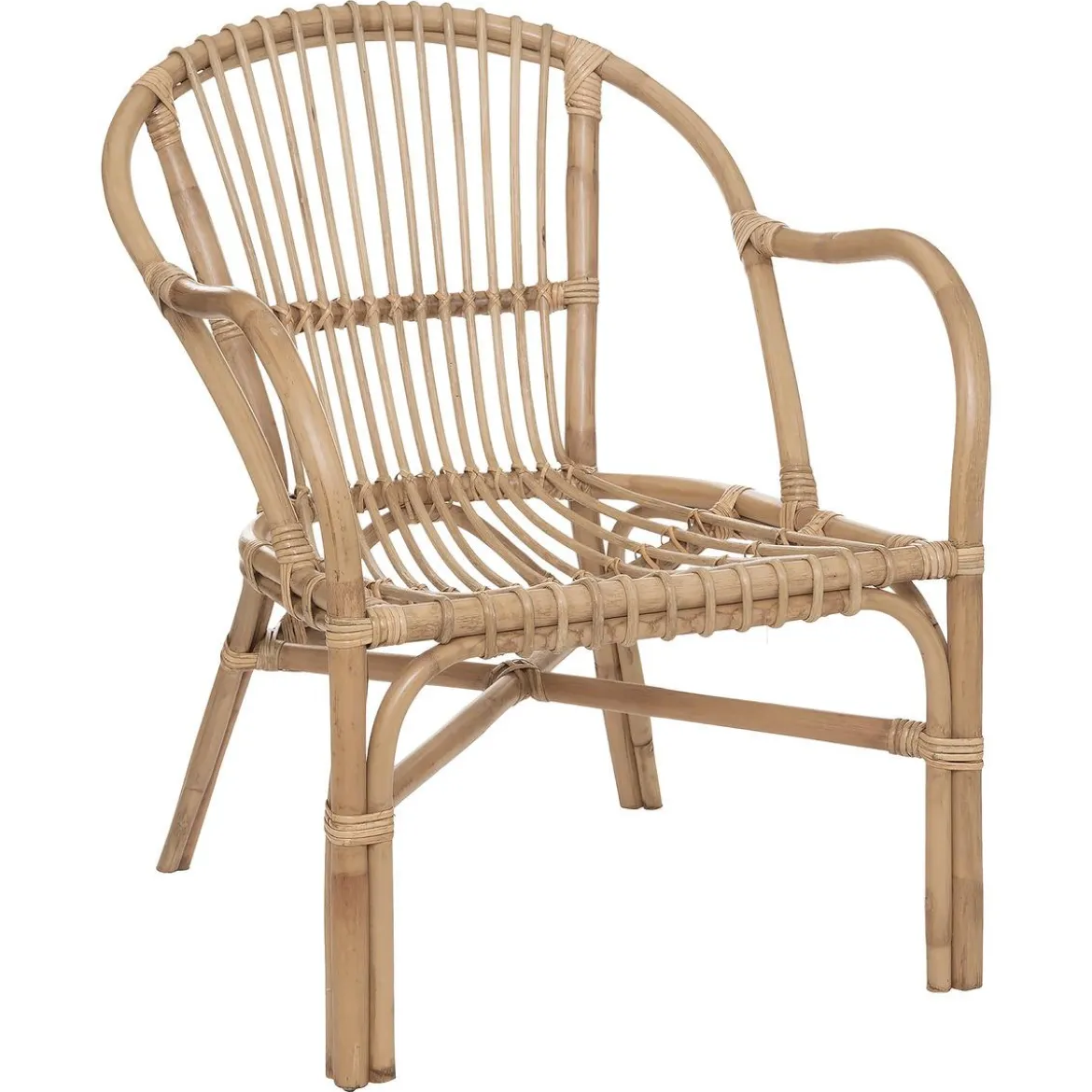 FAUTEUIL ROTIN NETA BLANC