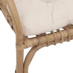 FAUTEUIL ROTIN NETA BLANC
