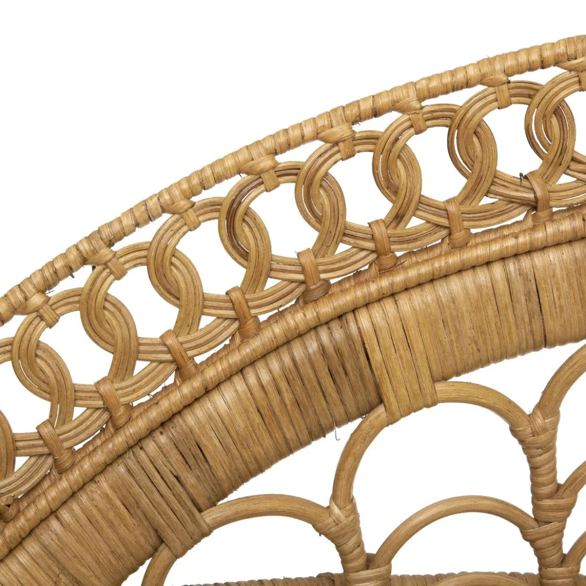 FAUTEUIL ROTIN TAKTA BLANC