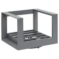 FAUTEUIL SALON ALLURE PIVOTANT GRAPHITE