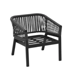FAUTEUIL SALON ORIENGO ANTHRACITE GRAPHITE