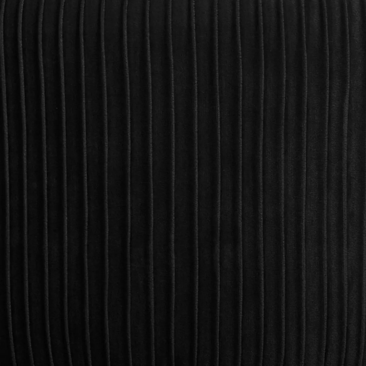 FAUTEUIL VELOURS SOLARO NOIR