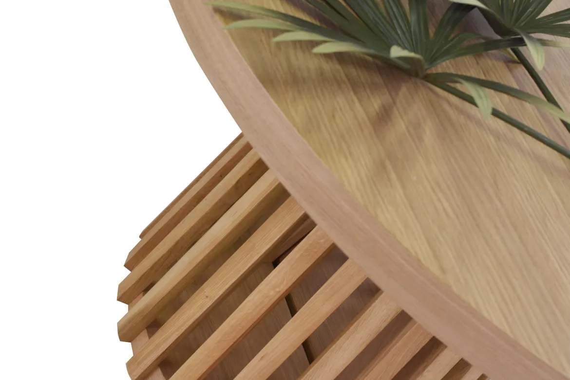 FJORD TABLE RONDE 110X110X210CM