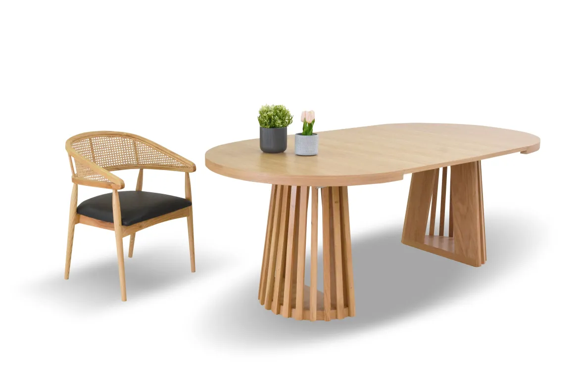 FJORD TABLE RONDE 110X110X210CM