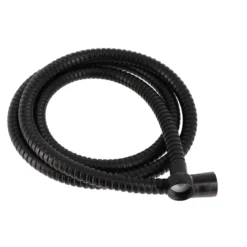 FLEXIBLE DE DOUCHE ACIER INOXIDABLE 150CM NOIR MAT