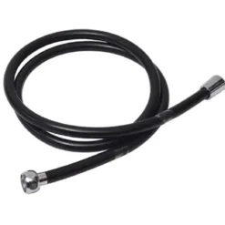 FLEXIBLE DE DOUCHE PVC 200CM NOIR