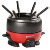 FONDUE SET POT ANTI ADHERENT 6 PERSONNES 2L 800W