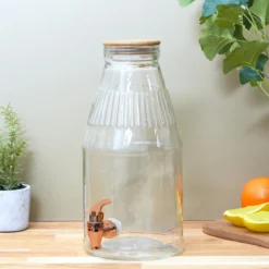FONTAINE AVEC COUVERCLE EN BOIS 3.8L