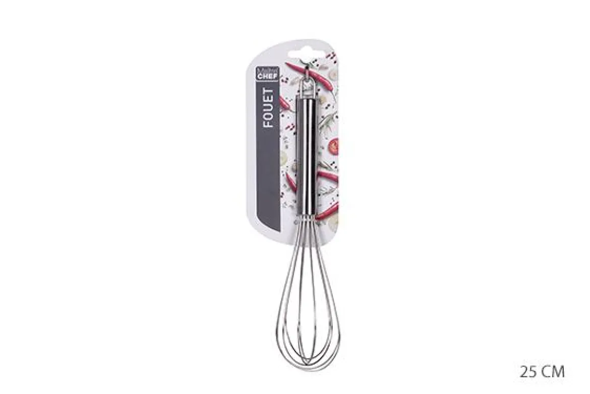 FOUET INOX 25CM