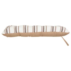 GALETTE DE CHAISE RAYEE GROOVE LIN 38X38CM