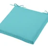 GALETTE CHAISE HAWAI 40X40X5CM AQUA
