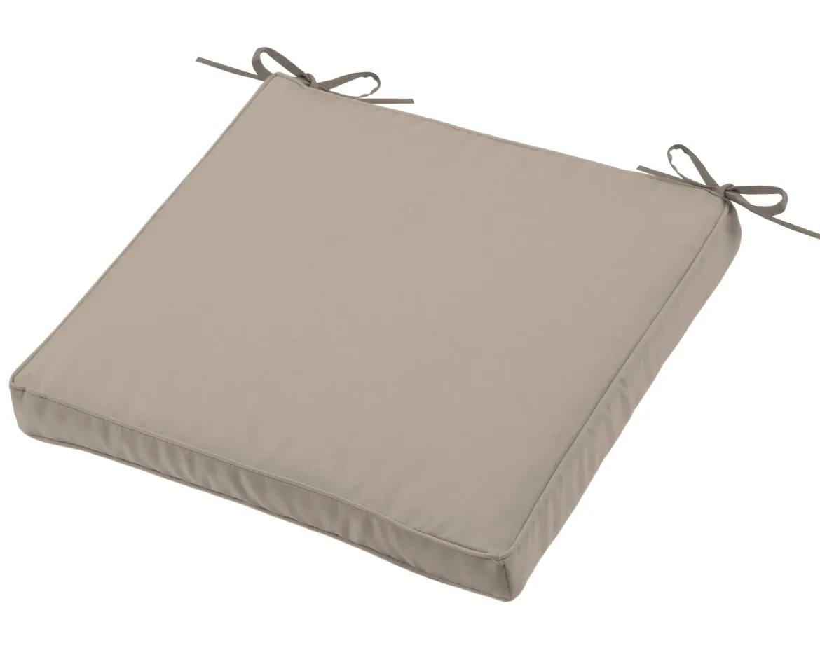 GALETTE CHAISE HAWAI 40X40X5CM NATUREL