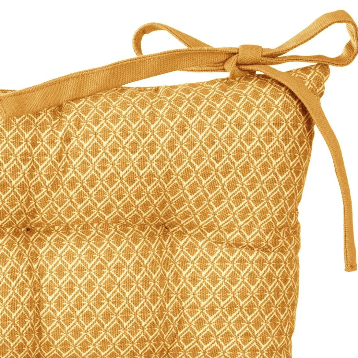 GALETTE CHAISE OTTO OCRE 38X38CM