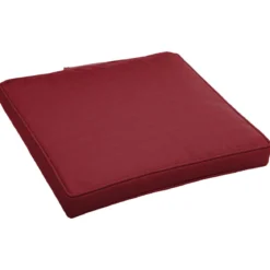 GALETTE CHAISE SCRATCH KORAI 40X40CM BORDEAUX