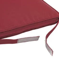 GALETTE CHAISE SCRATCH KORAI 40X40CM BORDEAUX