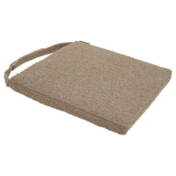 GALETTE CHAISE SCRATCH SOLFIA 40X40CM CAFE
