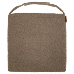 GALETTE CHAISE SCRATCH SOLFIA 40X40CM CAFE