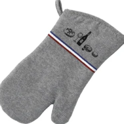 GANT DE CUISINE FRANCE 18X28CM GRIS