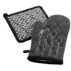 GANT ET MANIQUE COTON RECYCLE IMPLIQUE CUISILINE ANTHRACITE