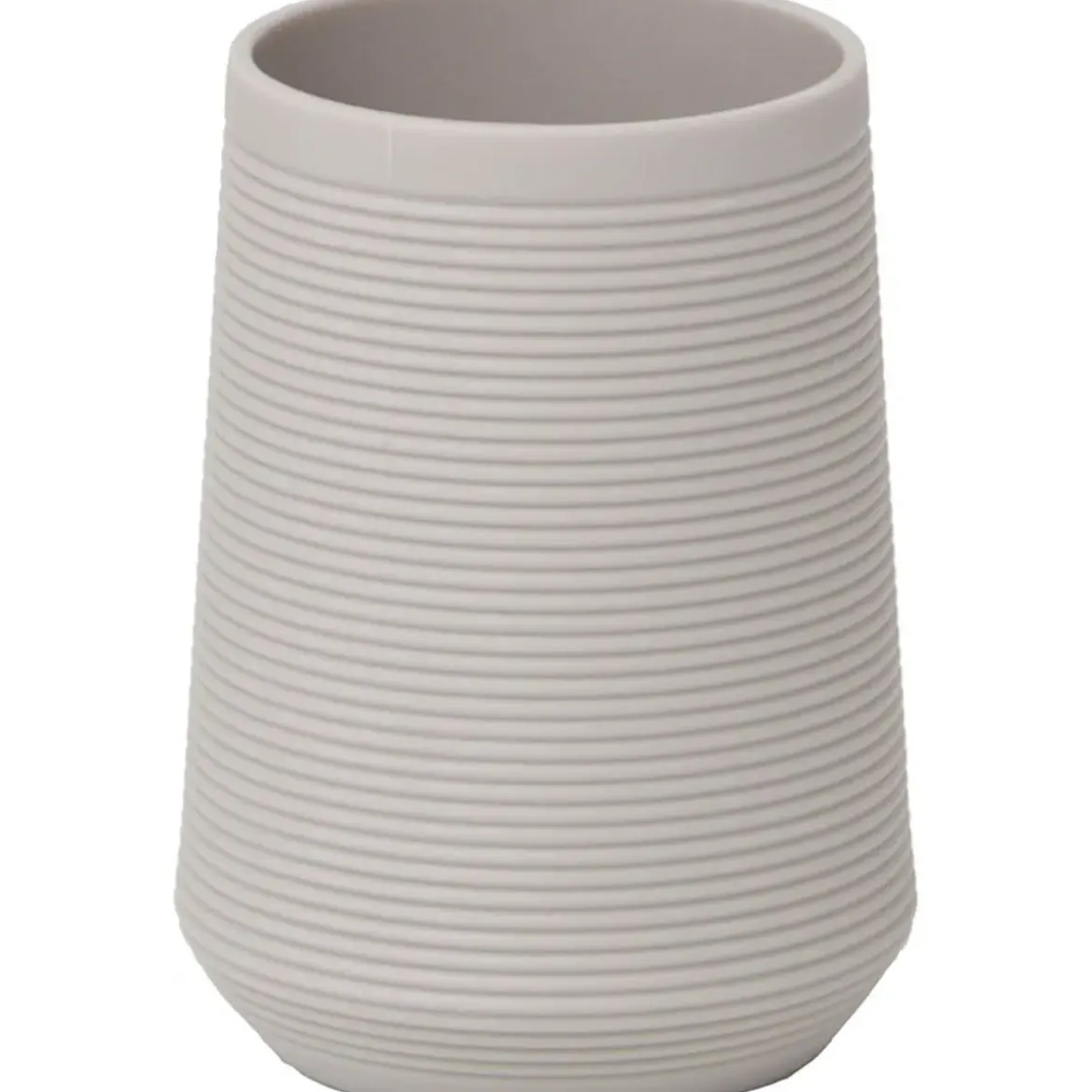 GOBELET STRIE ABS ET RUBBER 0.270L TAUPE