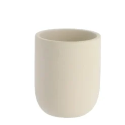 GOBELET CIMENT ARRONDI BRUT BEIGE