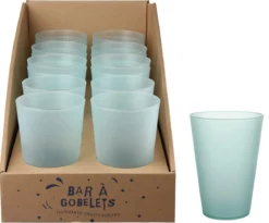 GOBELET 40CL BLEU CLAIR