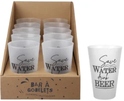 GOBELET 40CL SAVE WATER