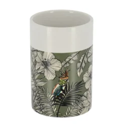 GOBELET DOLOMITE ROND IMPRIME JUNGLE FEVER KAKI