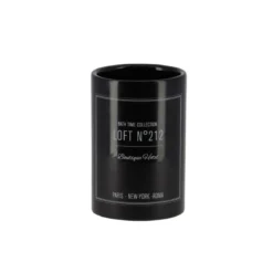 GOBELET DOLOMITE ROND IMPRIME NEO RETRO NOIR