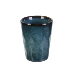 GOBELET EXPRESSO 10CL AU GRES DU TEMPS BLEU