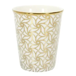 GOBELET EXPRESSO DESIGN GOLD 10CL