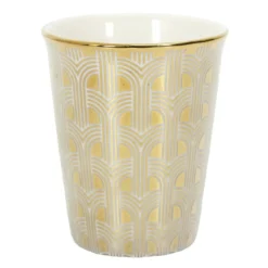 GOBELET EXPRESSO DESIGN GOLD 10CL