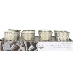GOBELET EXPRESSO DESIGN GOLD 10CL