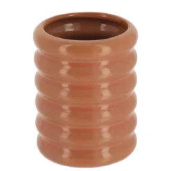 GOBELET GRES FACON 70S TERRE DE SIENNE 350ML