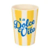 GOBELET PLASTIQUE DOLCE VITA 25CL