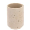 GOBELET POLYRESINE FACON TRAVERTIN 300ML TRAVERTIN