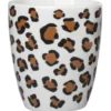 GOBELET PORCELAINE LEOPARD 20CL