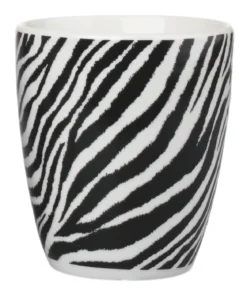 GOBELET PORCELAINE ZEBRE 20CL