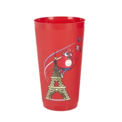 GOBELET REUTILISABLE MASCOTTE TRILOGIE 65CL
