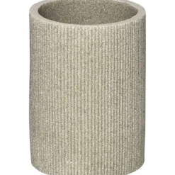 GOBELET STRIE POLYRESINE NATUREL