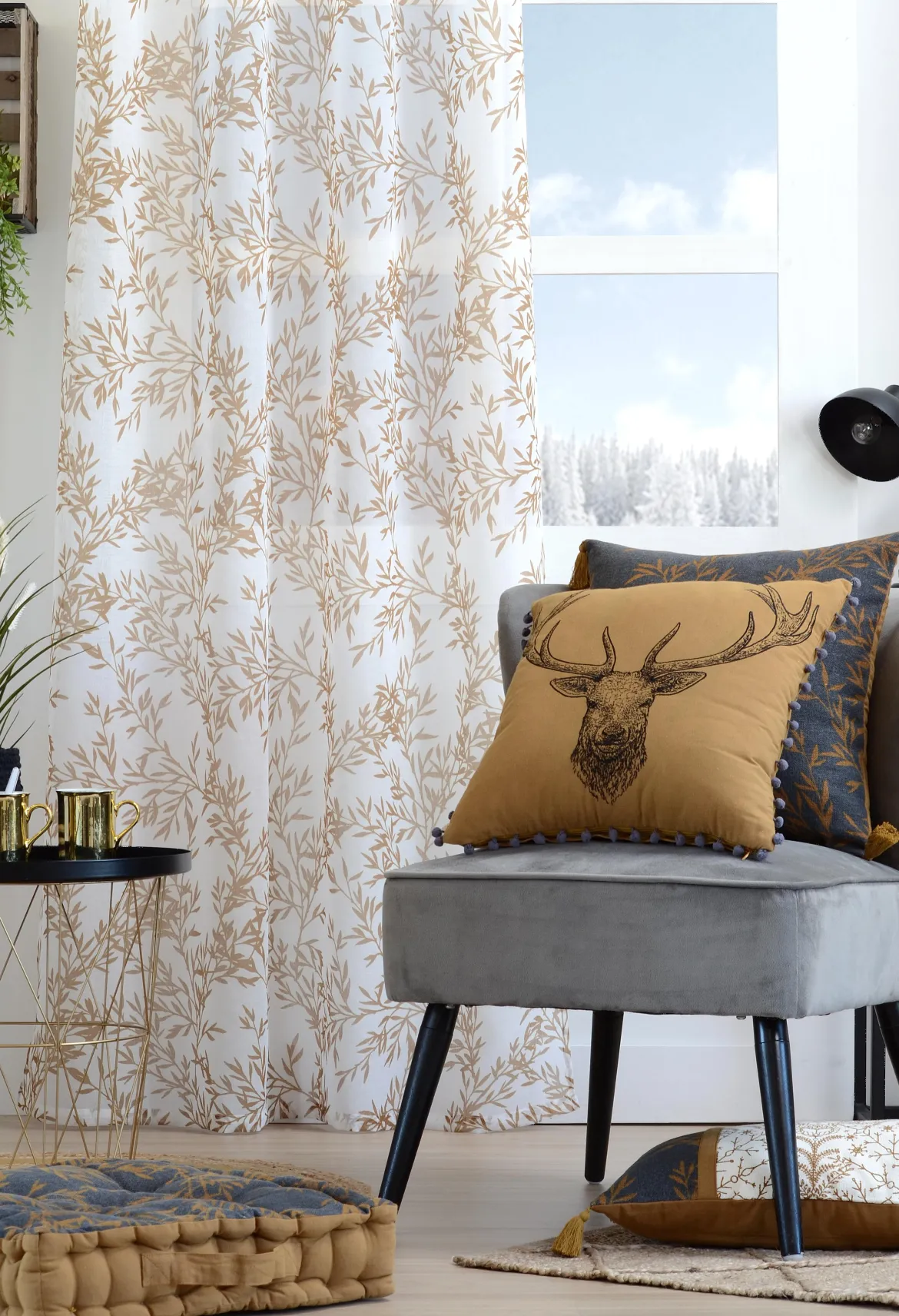 GOLDY VOILE 135X260 OR