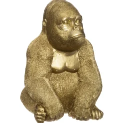 GORILLE OR RESINE H.22CM