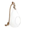 GOUTTE VERRE AVEC CORDE H.25CM